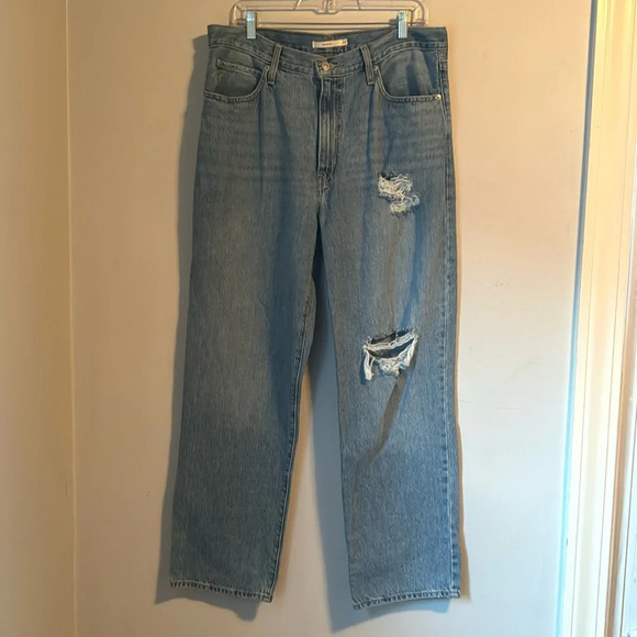 Levi’s '94 Baggy Destructed Jeans Size 32 - Picture 4 of 11